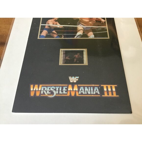 WWF / WWE WrestleMania III / 3 Senitype Film Cell with Rowdy Roddy Piper (2007) - Picture 3 of 8
